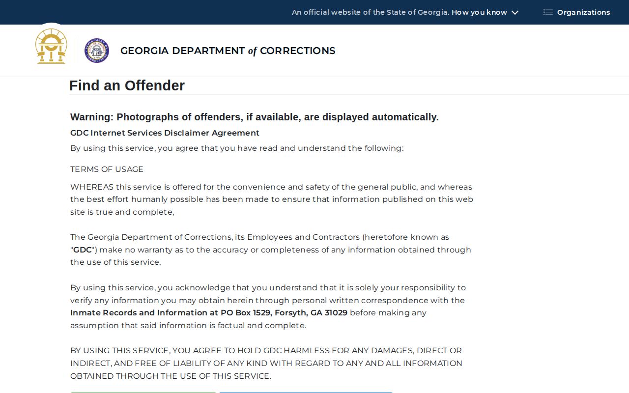 GDC released status workflow for Camden County release dates